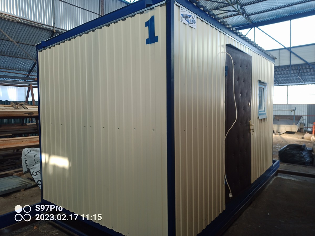 Аренда металлической бытовки